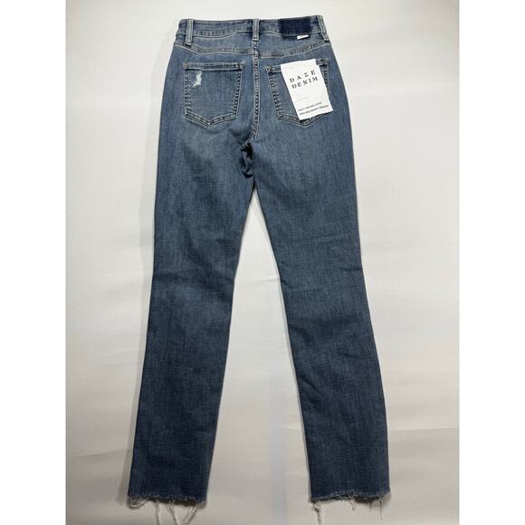 NWT Daze Women's Daily Driver Long High Rise Skinny Straight Jeans - Size 25x28 - Picture 2 of 6